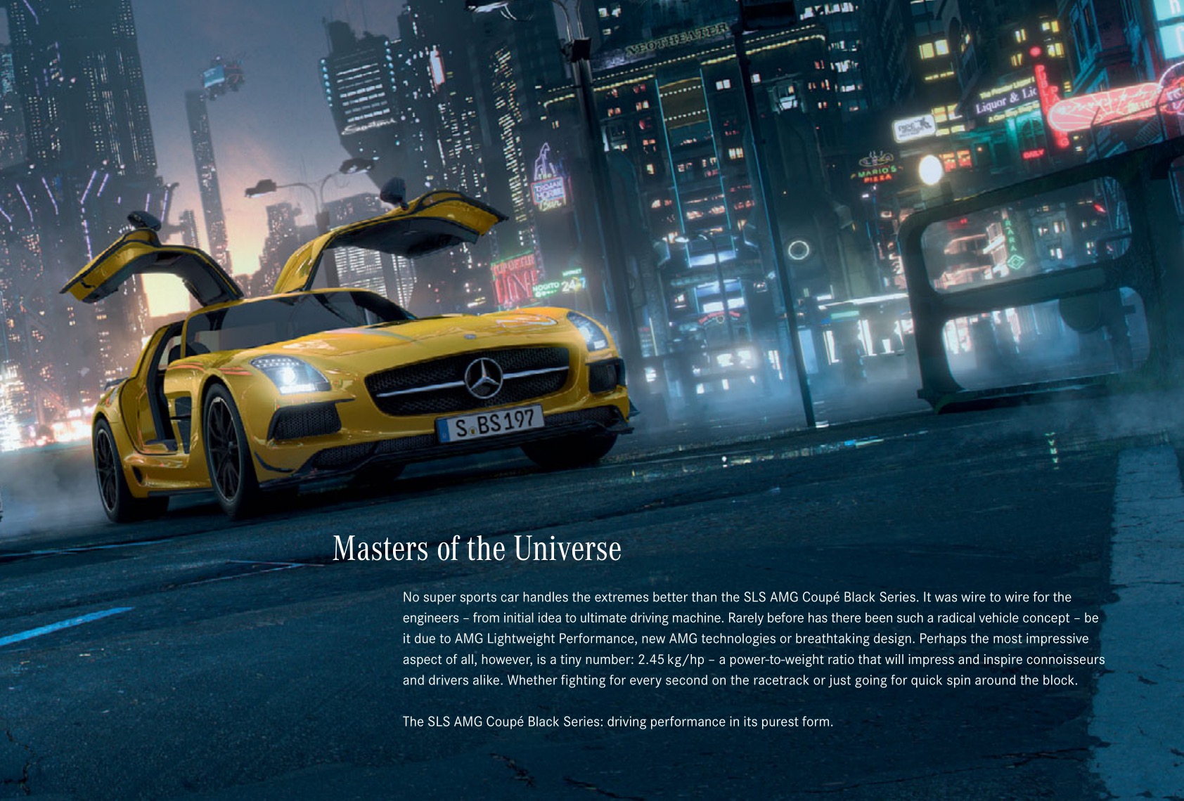 2014 Mercedes-Benz SLS Class Brochure Page 18